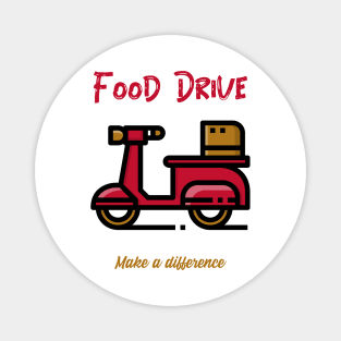 Food Drive - Make a difference Magnet